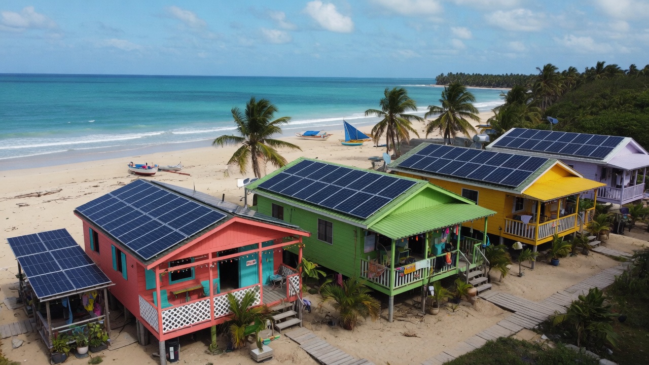 Comunidad solar en República Dominicana